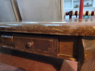 MESA DE CENTRO RÚSTICA