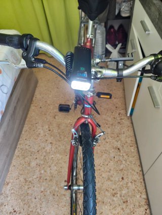 Bicicleta Decathlon Roja