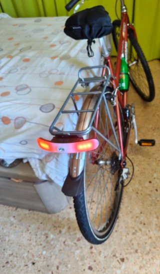 Bicicleta Decathlon Roja