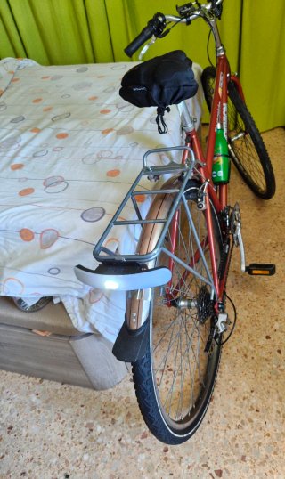Bicicleta Decathlon Roja