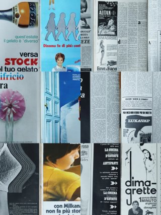 Lotto 13 Pagine Pubblicitarie Vintage pubblicità