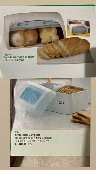 Breadsmart con tagliere e compatto