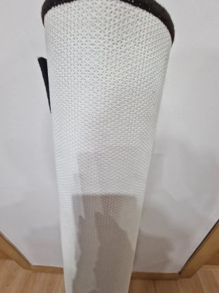Alfombra Ikea Diseño Rayas Marrón y Gris
