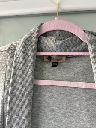 Chaqueta fina gris