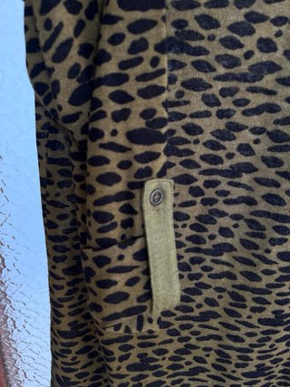 Camiseta manga 3/4 estampado animal print