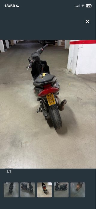 Yamaha Jogg Scooter Negra Automática