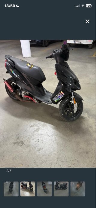 Yamaha Jogg Scooter Negra Automática