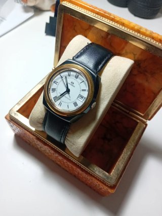 Orologio Laurenz Meccanico Vintage Oro Nero