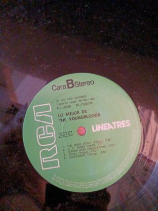 THE YOUNGBLODS - "Lo Mejor de Youngbloods" LP-1983