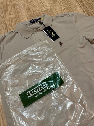 Polo Ralph Lauren Beige Talla S Hombre Nuevo