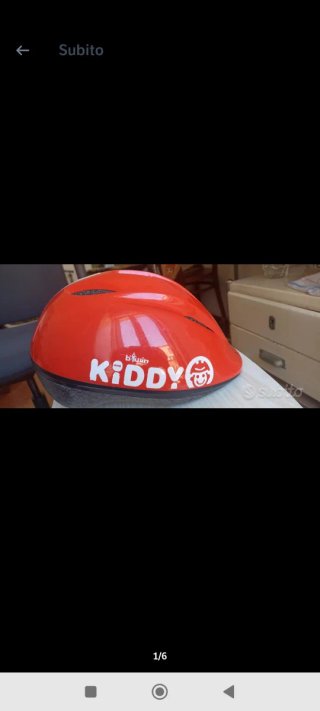 Casco Btwin Kiddy - Taglia 47-53cm