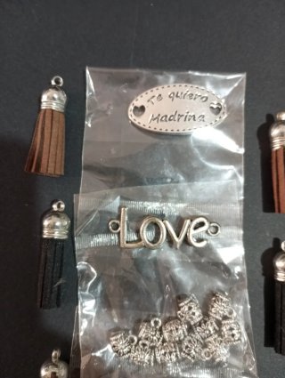 Lote Abalorios y Charms Bisutería DIY