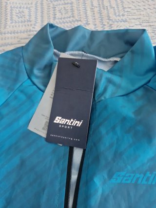 Chaqueta cortaviento Santini Storm
