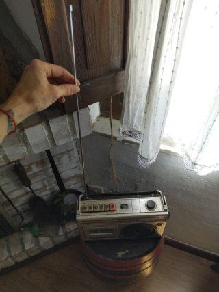 Radiocassette Vintage Sanyo M 2555-2K (Años 80)