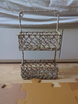 Scaffali in rattan / Wicker Shelves