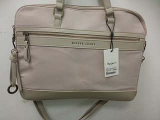 Maletín Pepe Jeans Beige Portadocumentos