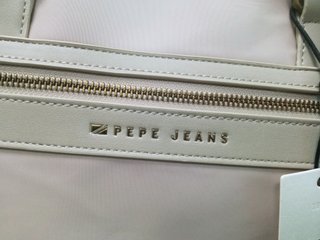 Maletín Pepe Jeans Beige Portadocumentos