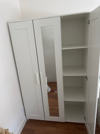 Armario BRIMNES 3 puertas blanco