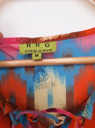 Vestido playero estampado