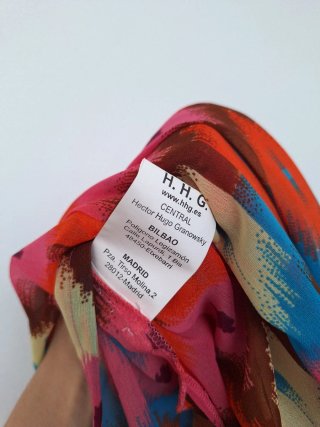 Vestido playero estampado