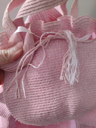 Conjunto sombrero y bolso niña