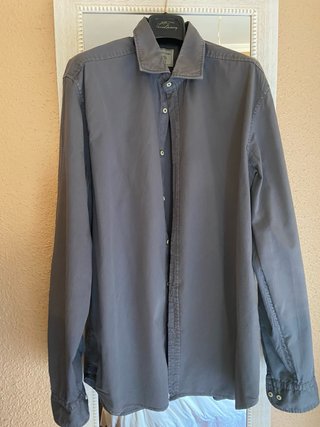 CAMISA SCALPERS HOMBRE MEN VERDE TALLA 43