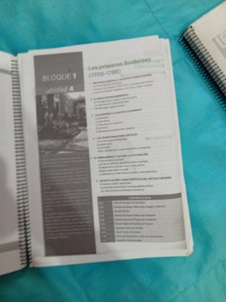 Libro de historia de 2 bach impreso