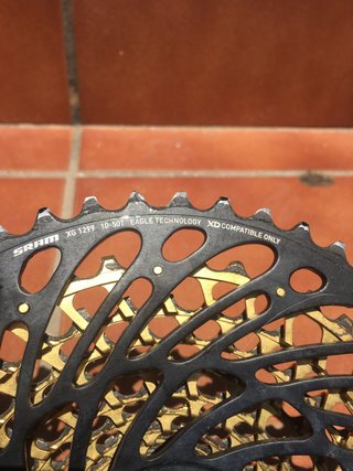 Grupo Sram XX1 Eagle oro 12v