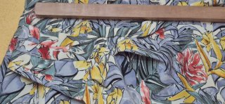 Falda cruzada Zara estampada floral
