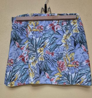 Falda cruzada Zara estampada floral