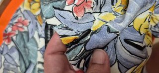 Falda cruzada Zara estampada floral