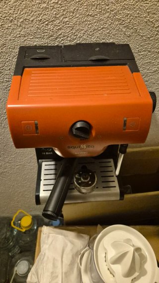 Cafetera Solac Squissita Naranja