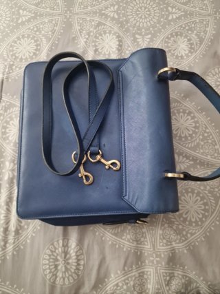 Borsa Salvatore Ferragamo Blu Dorato