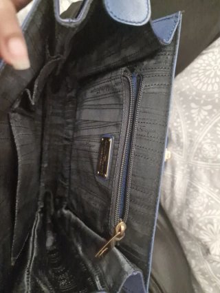 Borsa Salvatore Ferragamo Blu Dorato