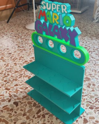 Expositor 3D Super Mario Galaxy