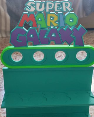 Expositor 3D Super Mario Galaxy