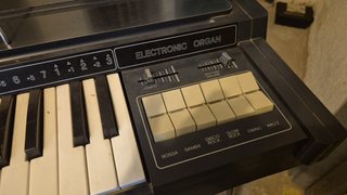 Bontempi Pianola HF 201.2 anni 70