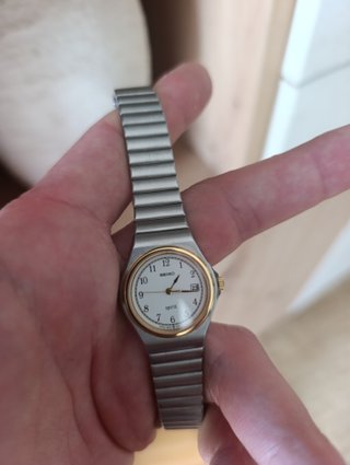 Reloj Seiko Spirit Oro y Plata