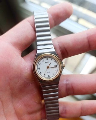 Reloj Seiko Spirit Oro y Plata