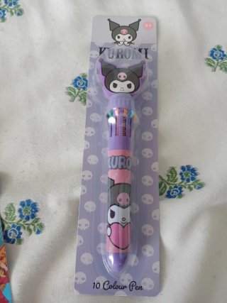 Lote 2 Bolígrafos Multicolor One Piece y Kuromi