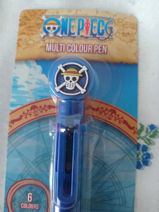 Lote 2 Bolígrafos Multicolor One Piece y Kuromi