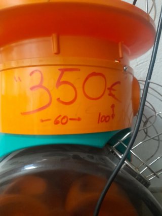 Exprimidor y licuadora profesional