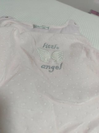 Saco dormir bebé blanco. Marca Calamaro