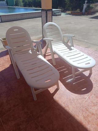Tumbonas de piscina/jardín