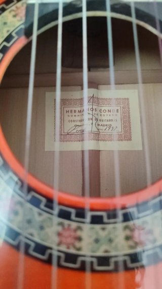 Guitarra Flamenca Hermanos Conde Palillos 98