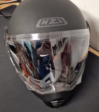 Casco NZI MINIMOD Duo Negro Mate