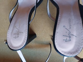 Sandalias Sergio Todzi Tacón 10 CMS Negro