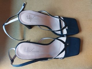 Sandalias Sergio Todzi Tacón 10 CMS Negro