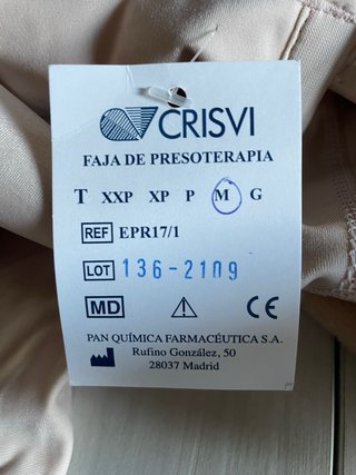 Faja Postquirúrgica Crisvi