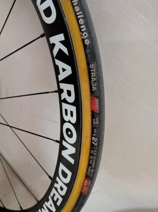 Ruote Carbonio Tubolare Aero T38 Karbon Dreams